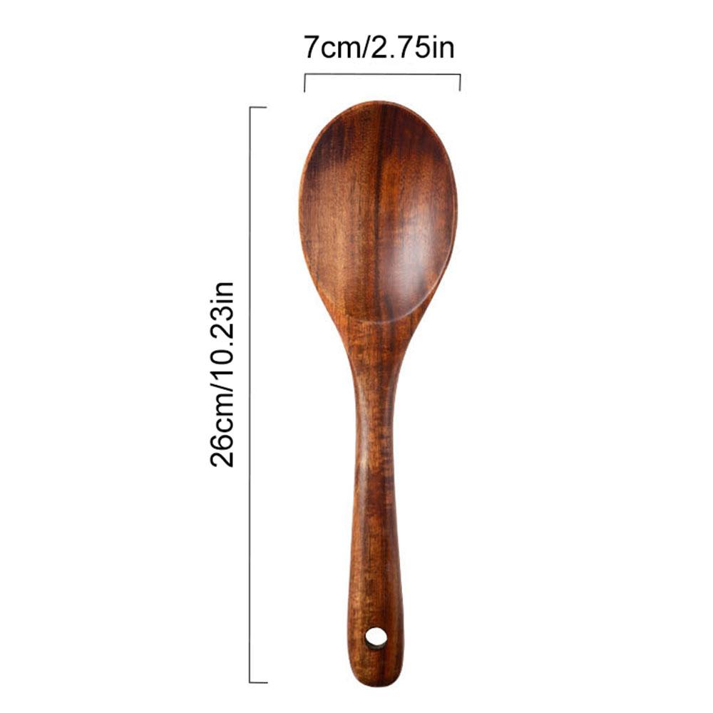 Наборы для салата из акации с салатной ложкой и вилкой из дерева, деревянная вилка-совок, кухонные принадлежности, набор столовых приборов, кухонные принадлежности