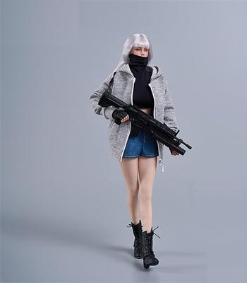 Хобби Игрушки масштабная фигурка, совместимая с телом TBLeague cdtoys cd051, красивая женщина, модная, сексуальная, толстовка, юбка и другой набор одежды и обуви и голова