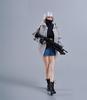 Hobby Toys Scale Figure Compatible with TBLeague Body Cdtoys Cd051 Beautiful Woman Fashion Sexy Hoodie Skirt and Other Clothes and Shoes Set and Head