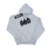 DC Comics Mens Batman One Colour Shield Hoodie