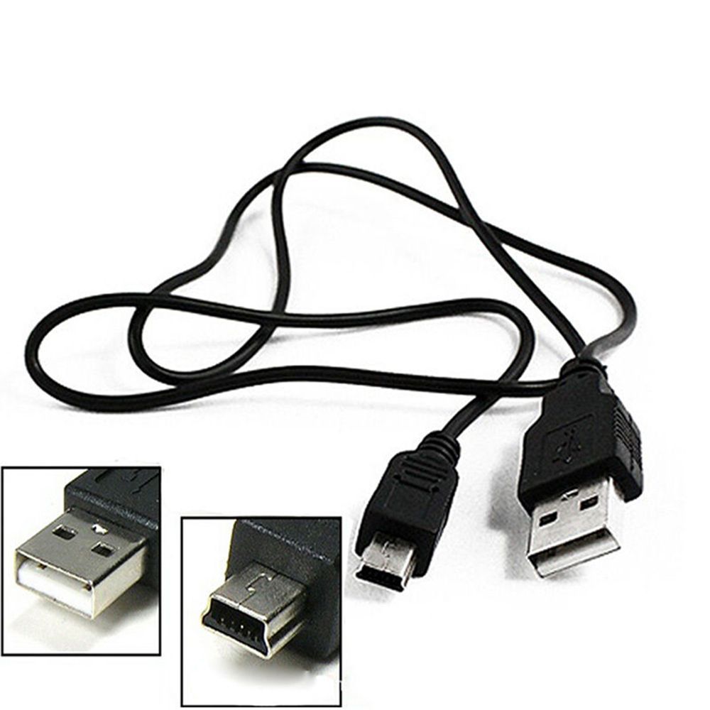 Charger GPS Best Black Cable Charging for Male 2.0 A To 5 Pin B USB Cord Adapter