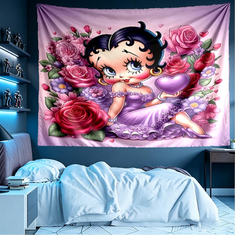doll Print Tapestry, Lightweight Wall Hanging, for Bedroom, Dorm, Living Room, Home Art Decor - Birthday Christmas Gift for Friends