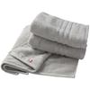 Imabari Towel Certified Face Towel Hiorie 3 Piece Set Silver Gray Cotton Highly Absorbent Durable Plain Made In Japan Imabari Brand HOTEL'S 100%