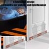 1M Door Bottom Sealing Strip Under-Door Sweep Weather Stripping Light Noise Dust Blocking Windproof Door Stopper Door Bottom Gap Filler Strip
