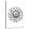 Canvas Print, Sketch of a Flower