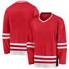 Mens Long Sleeve Duck Print Hockey Jersey T-Shirt Loose Fit Casual Sport Tee Youth