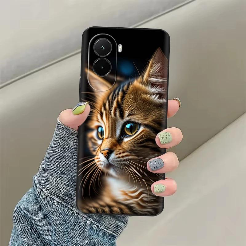 Мягкий чехол для Xiaomi Poco M7 4G Чехол Мультяшная задняя крышка для Xiaomi Poco M7 Pro 5G Защитный бампер с животным PocoM7 m 7 Крутые сумки
