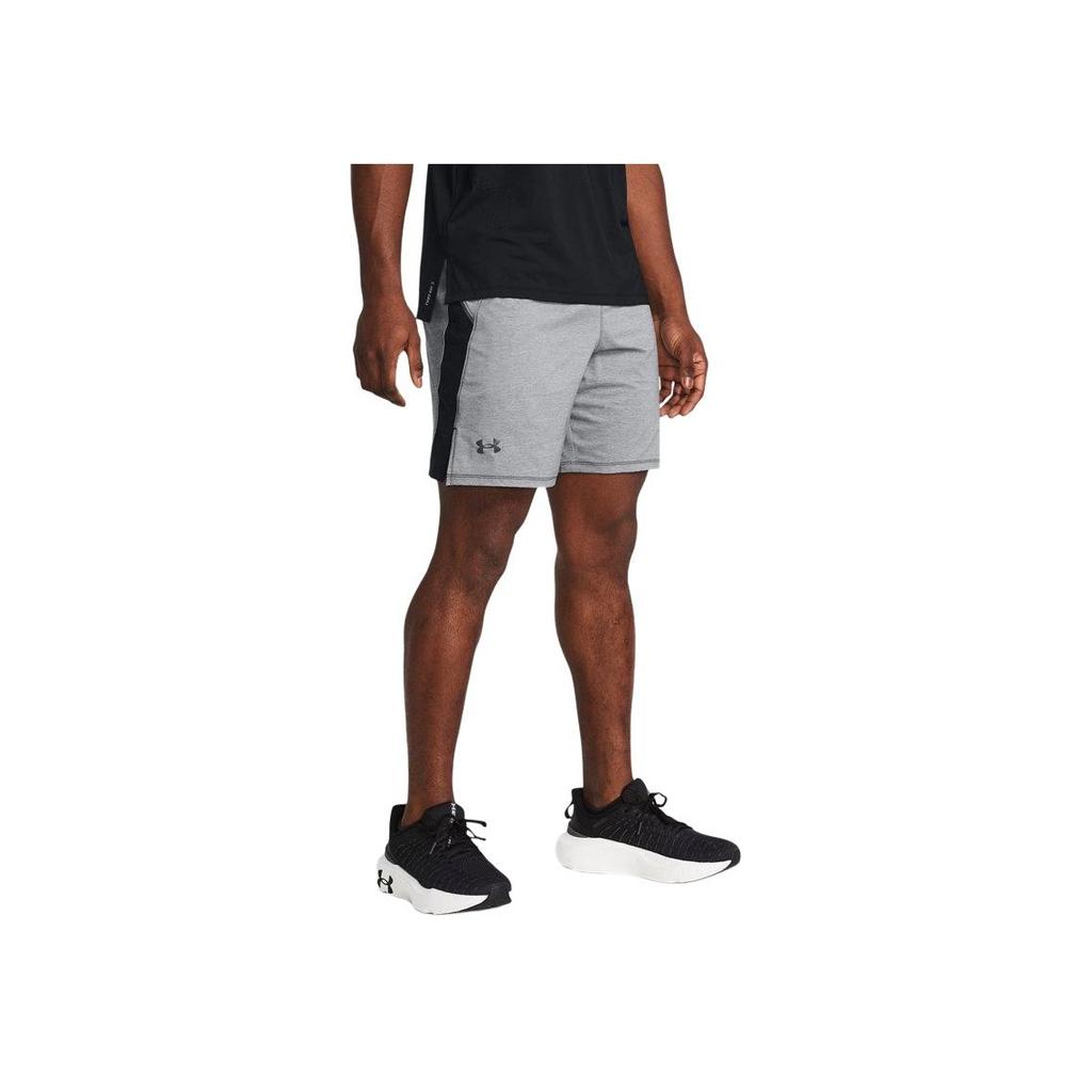 Under Armour Launch Color Block 7 Inch Running Shorts Men Shorts Black 1376510-003