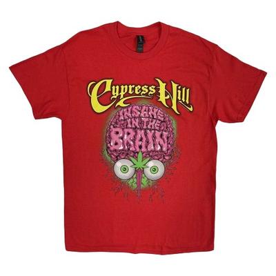 Cypress Hill Унисекс футболка для взрослых Insane In The Brain