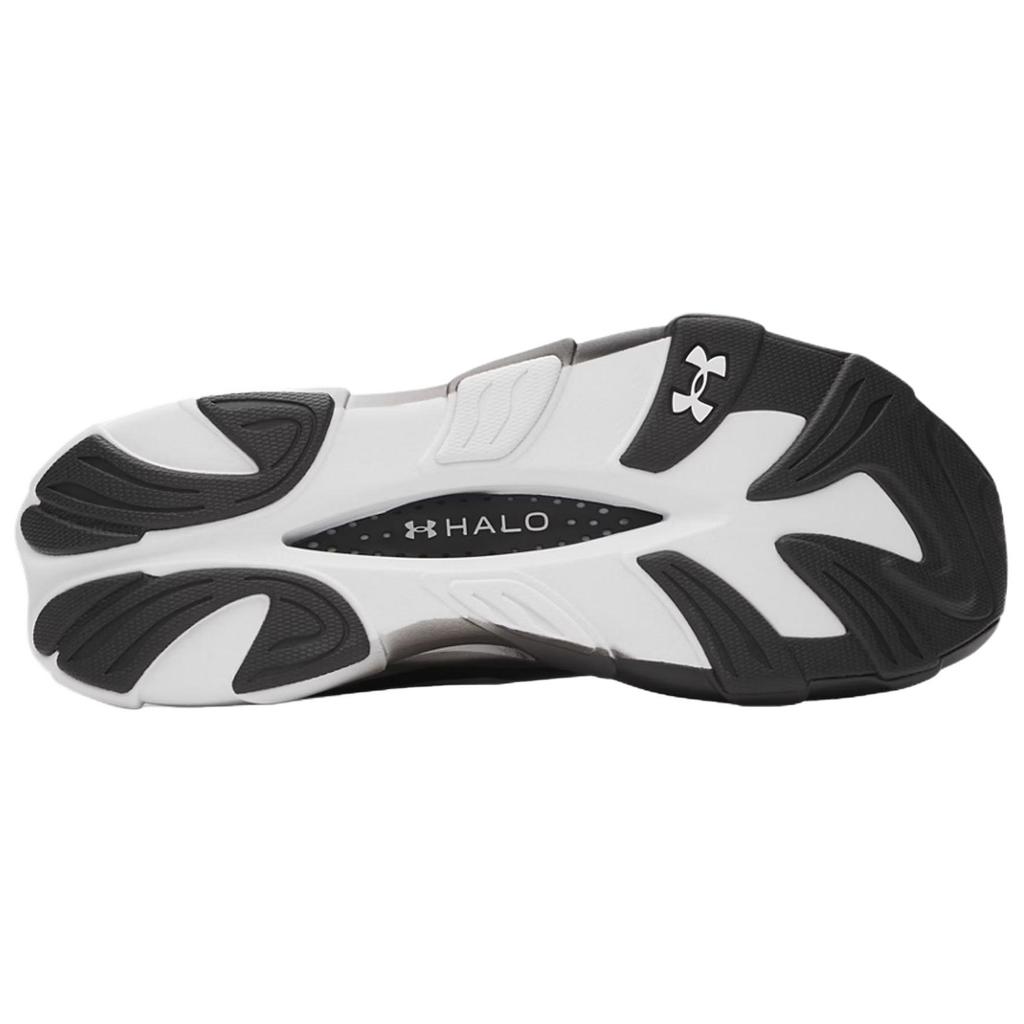 Under Armour Halo Racer Support Rebound Running Shoes Men's Black White 6007639-003