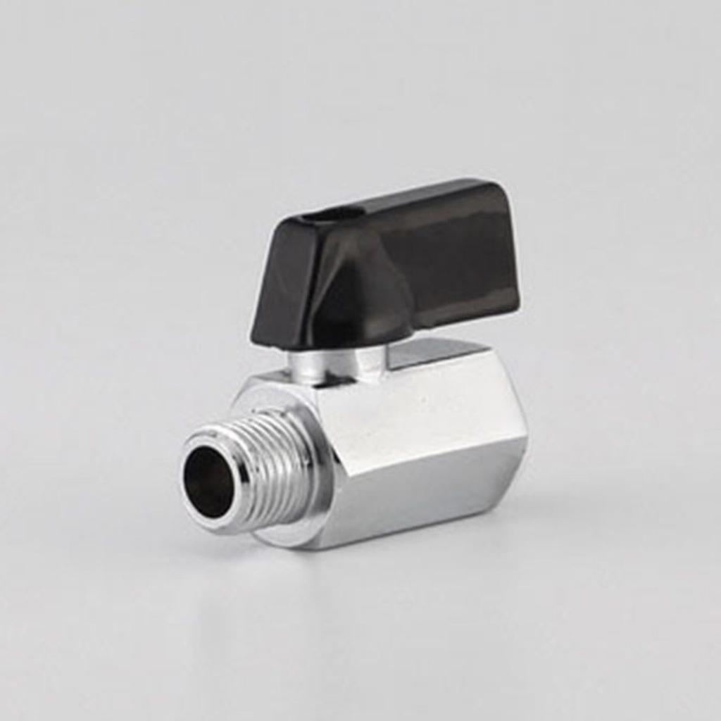 1/4 "Bsp шаровой клапан с резьбой для наружной и внутренней резьбы шланга воздушного компрессора, латунная ручка