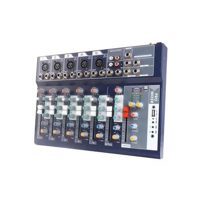 MVCORWNS MC-650 Профессиональный 6-канальный аудиомикшер Штекер CN (адаптер в комплекте)