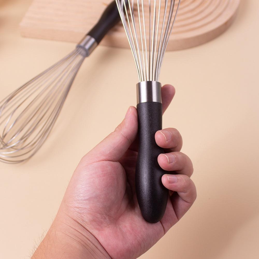 2 шт. 2 стиля кухонный венчик с пластиковой ручкой ручной венчик новые инструменты для выпечки дома