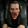 Хэллоуин Ужас Маска дочери вампира-Дракулы, Лицо на Хэллоуин, Страшный и смешной реквизит для костюма дома с привидениями