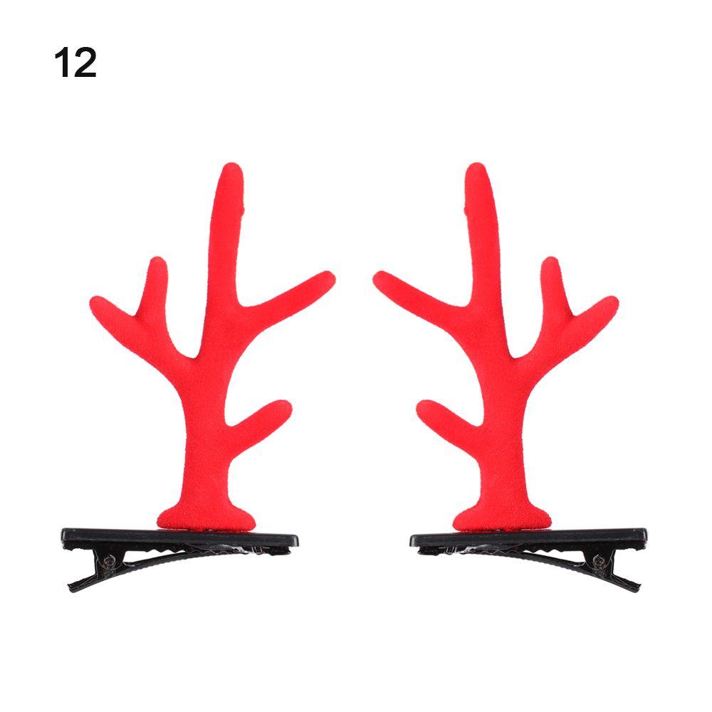 Косплей на вечеринку Оленьи уши Рога Красивые заколки для волос Аксессуары для волос Шпильки Рождественские заколки