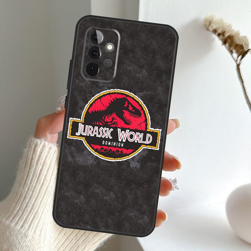 Jurassic Park Dinosaur World For Samsung Galaxy A51 A71 A12 A22 A32 A52 A72 A13 A23 A33 A54 A53 A34 A73 A21S A52S Phone Case