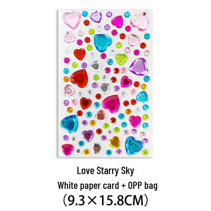 Наклейки для ногтей с кристаллами и бриллиантами для детей — украшение своими руками и игрушка-поощрение