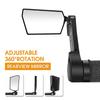 2pcs Bike Mirror Cycling Rear View Mirror Foldable 360 Degree Rotating Rearview Bicycle Mirrors