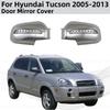 2 шт. Автомобильные ABS Хромированные Аксессуары для Зеркал Заднего Вида Покрытая Отделка 2005 2006 2008 2009 2010 2012 2013 Для Hyundai Tucson Накладка на Зеркало Двери