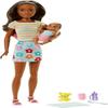 Barbie - Skipper Babysitter - Brown Hair Doll with Baby Doll