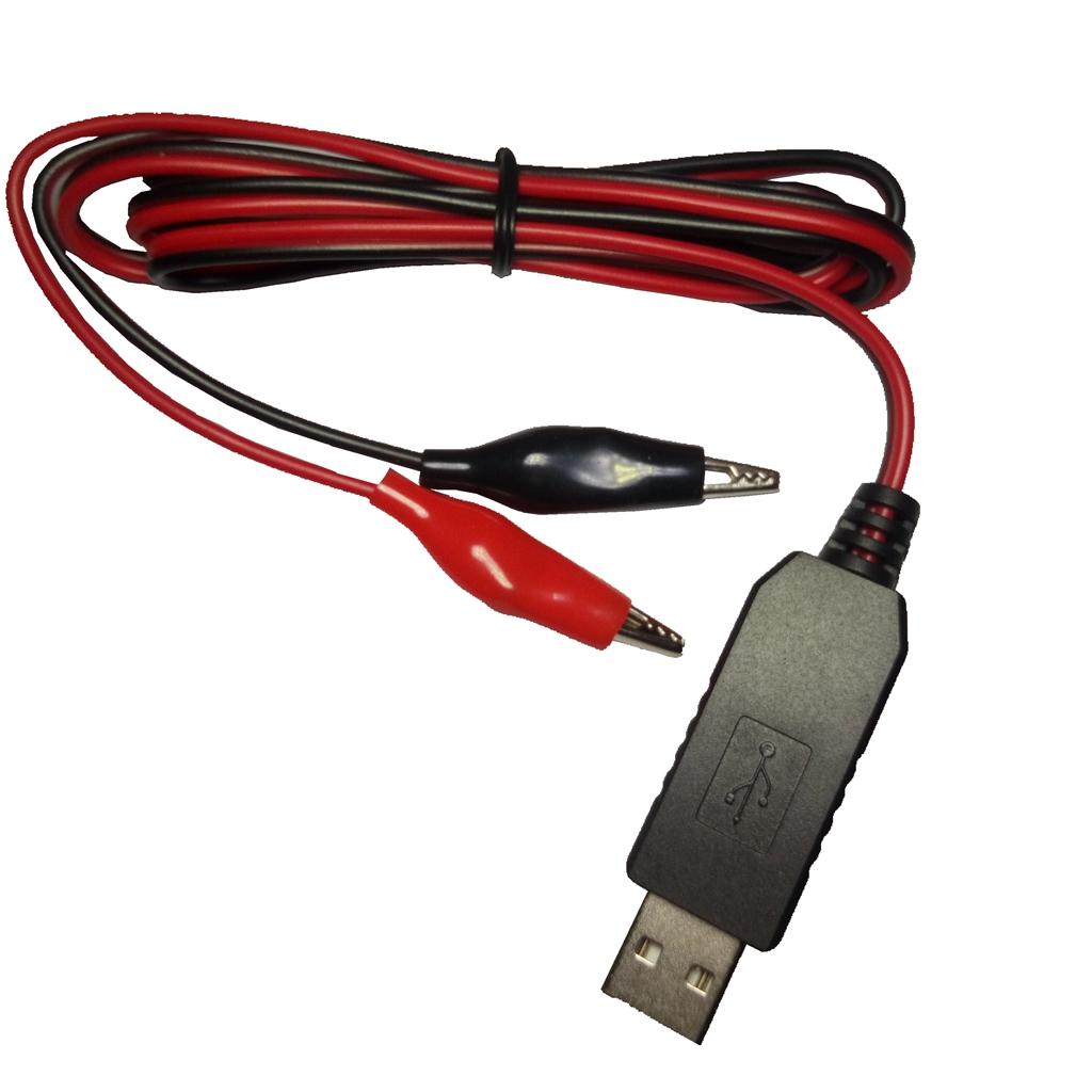 USB 5 В на 1,5 В 3 В 4,5 В Понижающий зажимной кабель Преобразователь-элиминатор батарей Для пульта дистанционного управления Элиминатор батарей AA AAA