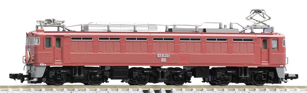 TOMIX N Gauge JNR EF81 300 Type 1st Edition Rose Tabata Engine District 7177 Railway Model Electric Locomotive