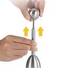 Stainless Steel Egg Opener Cracker Topper Separator Remover for Family Breakfast Egg Shell Remover Rust-Proof Egg Cutter
