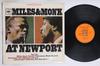 Виниловая пластинка MILES DAVIS SEXTET Miles Monk At Newport YS392C CBS 1964 Япония Джаз Б/у