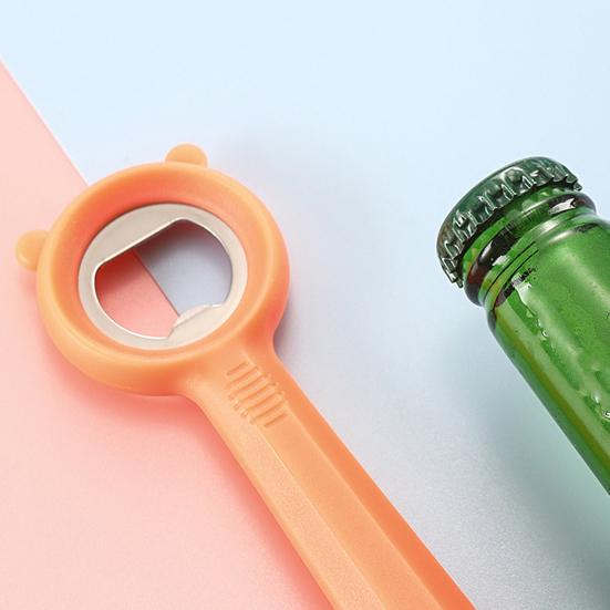 Bartender Bottle Opener Stainless Steel Beer Bottle Opener Handheld Bottle Cap Remover Portable Bottle Opening Tools