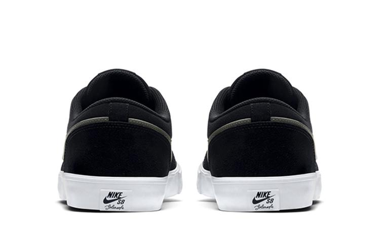 Nike Sb Portmore Ii Solar Черный Темно-серый Белый 880266-001