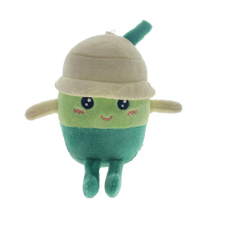 Креативный брелок-кукла в виде чашки молочного чая - Милый плюшевый аксессуар для рюкзаков