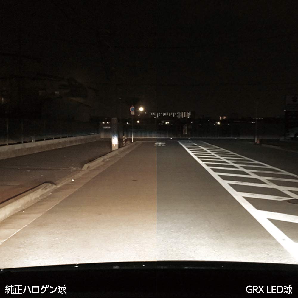 LED Headlamp Bulb / H4 6500K GRX-53