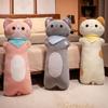 70-130cm Long Cat Plush Toys Stuffed Cute Cat Doll Animal Sleepping Pillow Soft Cartoon Toys for Girlfriend Christmas Gift New