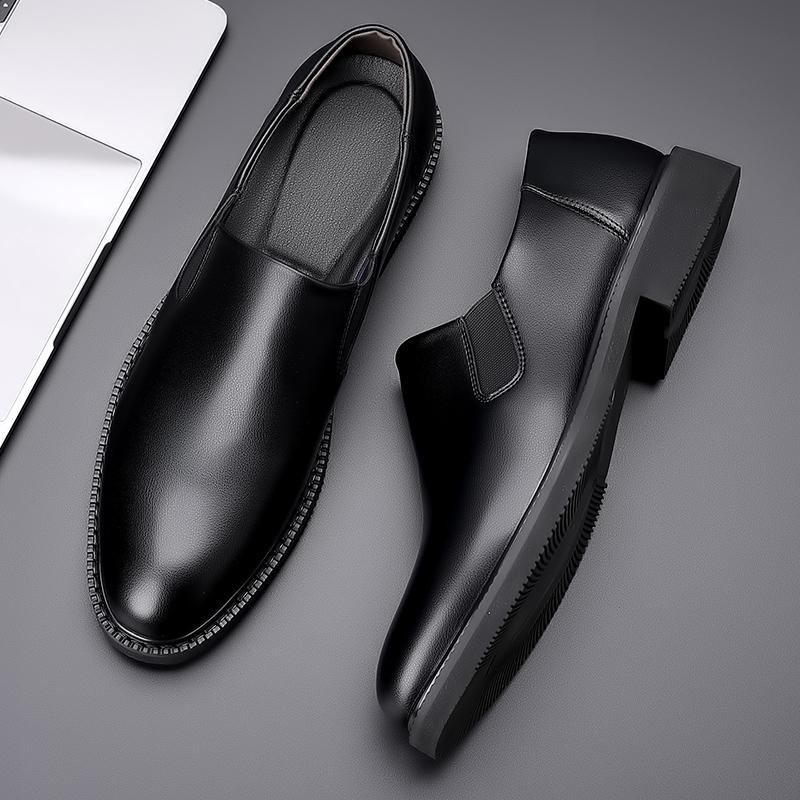Fashion Fashion Wedding Dress Shoe Men's Formal Shoes Comfortable Platform Leather Oxford Shoes New Elegant Male Office Derby Footwear
