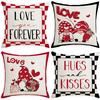 New Valentine's Day Pillow Cover Nordic Festival Home Sofa Office Pillow Back Cushion Cover