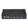 Commutateur KVM USB HDMI À 4 Ports - STARTECH - Commutateur Écran Clavier Souris HDMI Avec Hub USB 3.0 Intégré