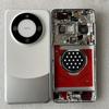 Новая задняя крышка для HW Mate 60 Pro Передняя рамка + Задняя крышка аккумулятора + Рамка камеры + Крышка вспышки с боковыми клавишами