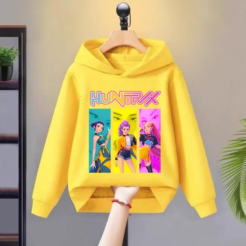 Kpop Охота на ведьм Детская одежда, включая мужские и женские весенне-осенние толстовки и модные свитшоты 2025yeas