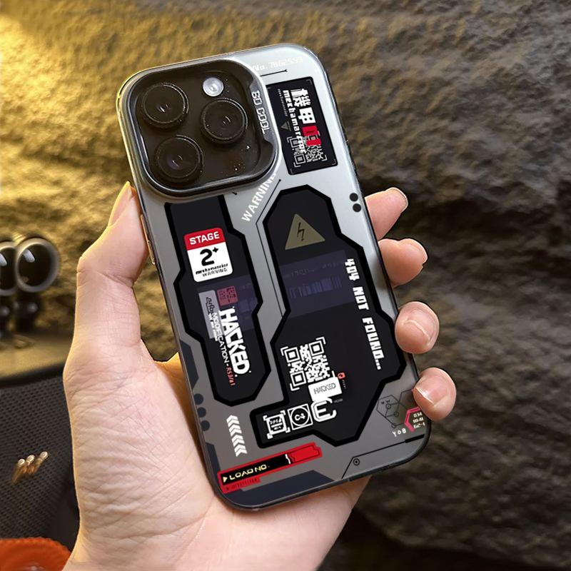 Граффити-чехол в стиле мехи для Xiaomi Redmi Note 7 8 9 9S 10 11 12 13 14 Pro Plus 4G 5G, противоударная матовая задняя крышка