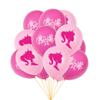 38pcs Barbie Birthday Party Supplies Includes Balloons, Banner, Cake Toppers