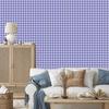 Geometric rhombus wallpaper in blue for the living room and bedroom 50x1000