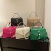 2025 Summer Women's Fashion Stone Pattern Square Shoulder Bag