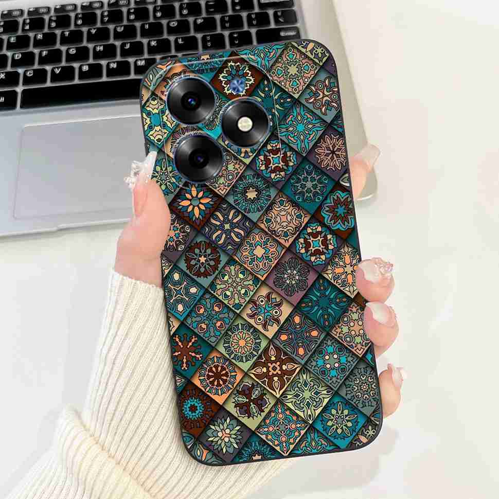 Silicone Casing For Tecno Spark Go 2024 BG6 Cases Soft Shell New Fashion Animal Phone Cover For Tecno SparkGo 2024 Bumper