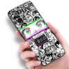 Чехол для телефона с милым лицом для Xiaomi Redmi Note 5 6 9T K20 K40 K50 Pro 7A 8A 9A 9C 9i 10A 10C A1 S2, черный чехол из ТПУ