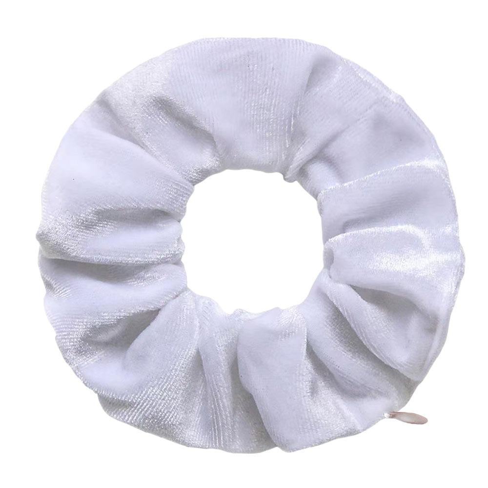 Anti-Theft Scrunchie with Hidden Pocket Elastic Hair Band Trendy Ponytail Holder  Women Girls