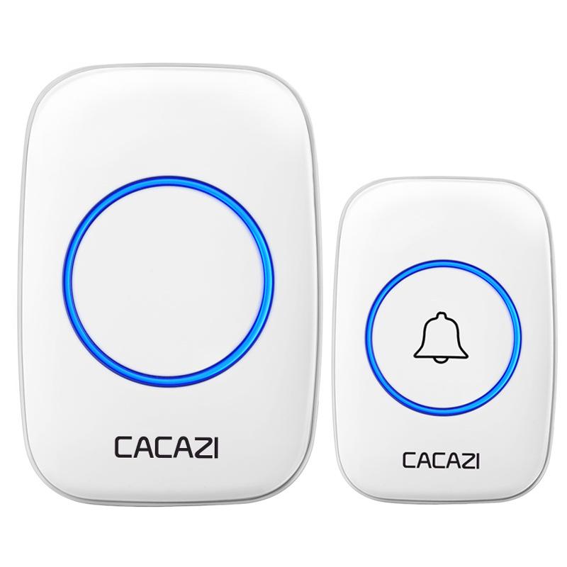 Battery-Powered Wireless Doorbell for Homes: Waterproof, Simple Outdoor Button with Smart Remote Control.