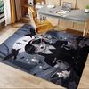 Wednesday Charming Gothic Office Chair Mat: Perfect for Home Decor, Office Use, and Gifts - Featuring Raven, Candle, and Rose Designs!.12232