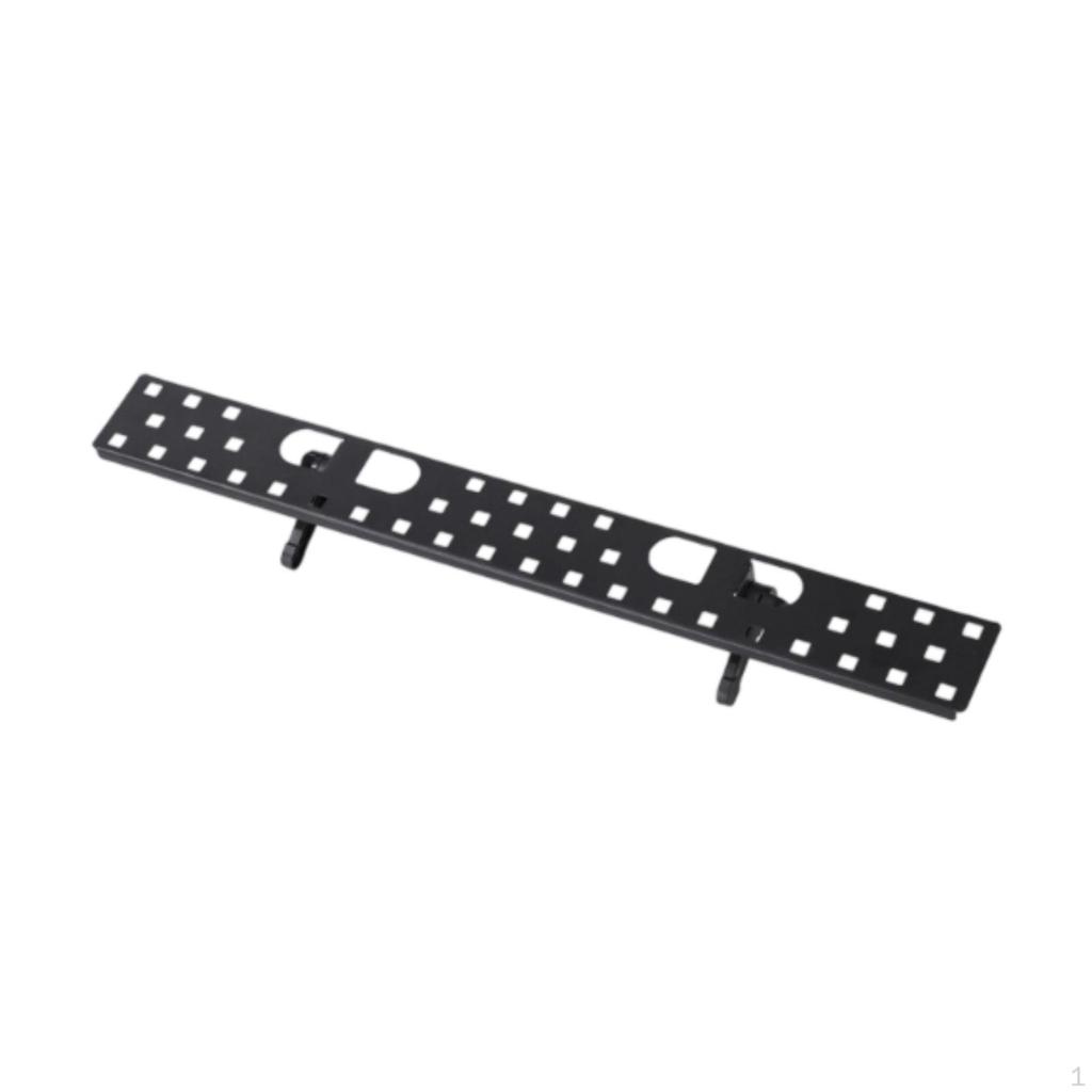 Adjustable Screen Mount Organizer TV Top Shelf Computer Mounting Bracket for Cable Box Game