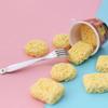 10Pcs Mini Resin Kawaii Miniature Round Square Instant Noodles