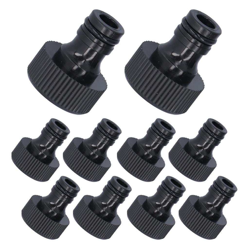 10 шт. 15 мм резьбовой адаптер пластиковый герметичный прочный шланговый соединитель для двора сад G3/4 женский
